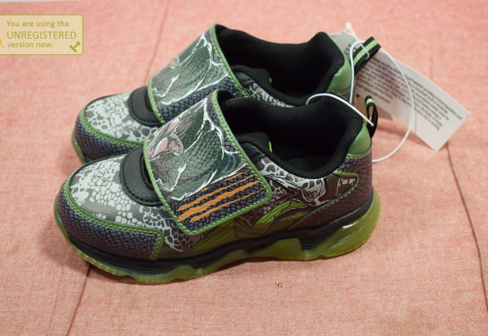 Toddler Jurassic Athletic Sneakers Size 13